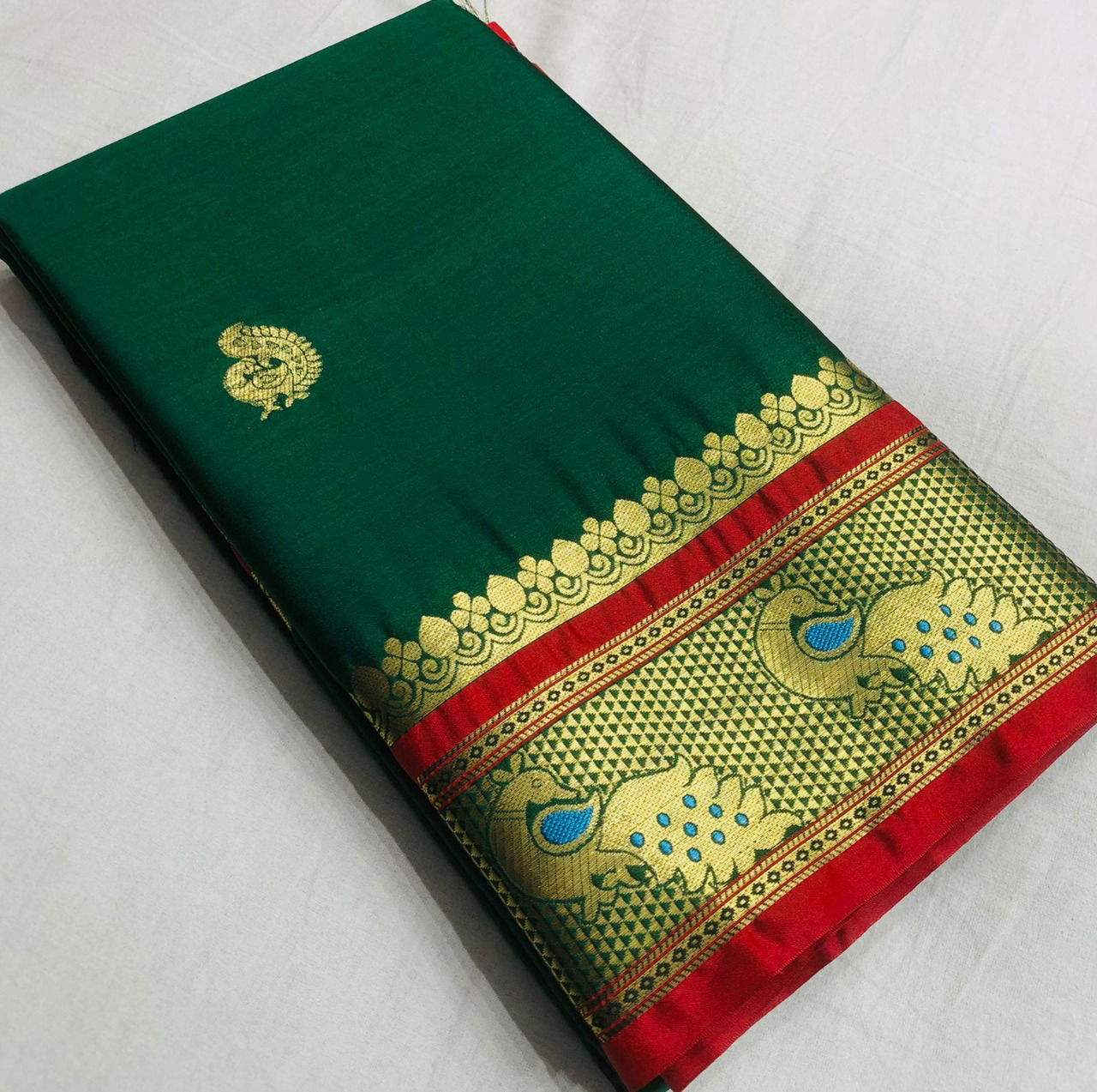  Maharani paithani Designer Cotton Silk Non Catalog Sarees